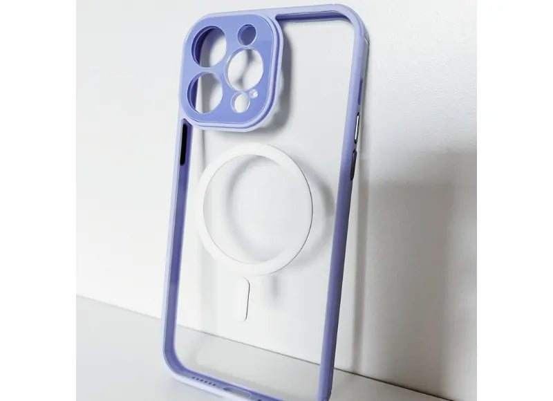 MDA HYBRID CASE MAGSAFE IPHONE 12 PRO (CLEAR PURPLE)
