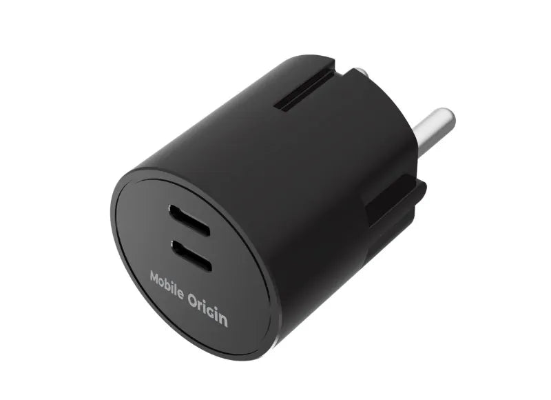MOBILE ORIGIN 30W ΦΟΡΤΙΣΤΗΣ PW33 2X USB-C (BLACK)
