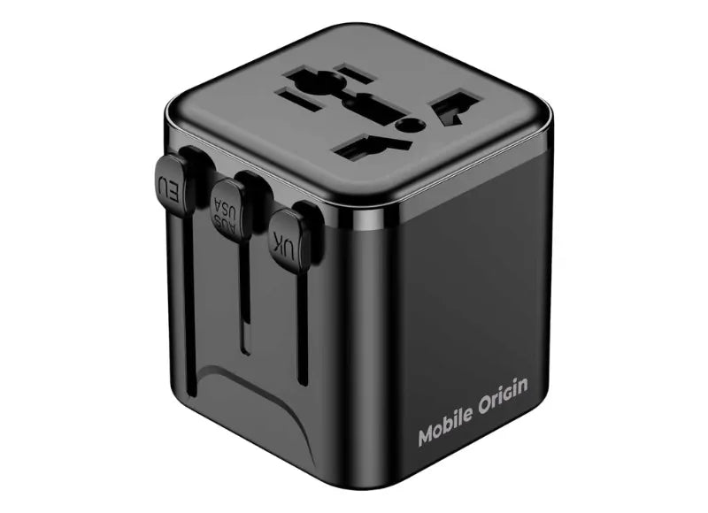 MOBILE ORIGIN ΦΟΡΤΙΣΤΗΣ ΤΑΞΙΔΙΟΥ EU/US/UK/AUS PW30 (ΜΑΥΡΟ)
