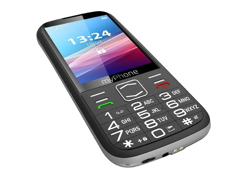ΚΙΝΗΤΟ ΑΠΛΗΣ ΧΡΗΣΗΣ MYPHONE HALO 4 LTE DUAL SIM (BLACK)