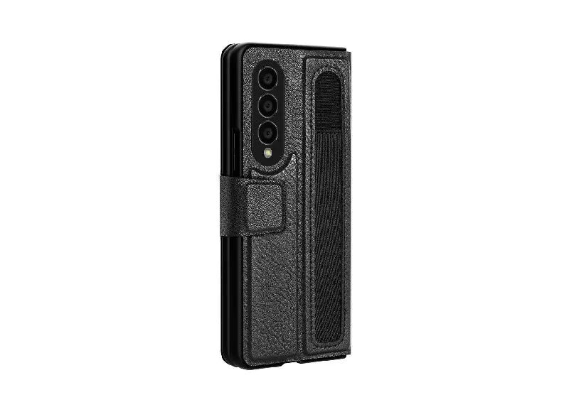 NILLKIN AOGE LEATHER CASE SAMSUNG Z FOLD 4 - BLACK