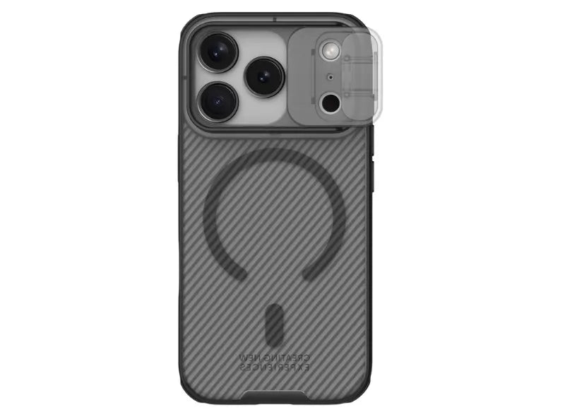 NILLKIN CAMSHIELD PRO MAGNETIC FOR IPHONE 17 PRO ΘΗΚΗ ΚΙΝΗΤΟΥ (TRANSPARENT BLACK)