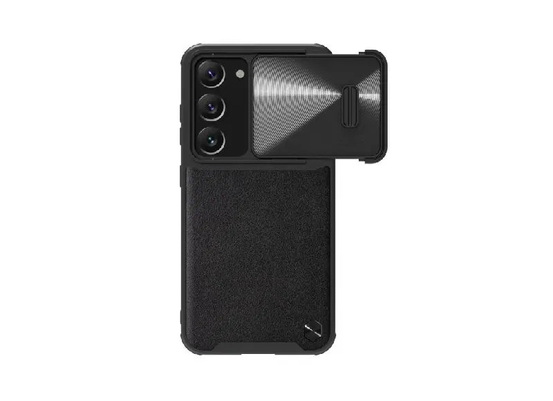 NILLKIN CAMSHIELD S LEATHER CASE SAMSUNG GALAXY S23 PLUS - BLACK