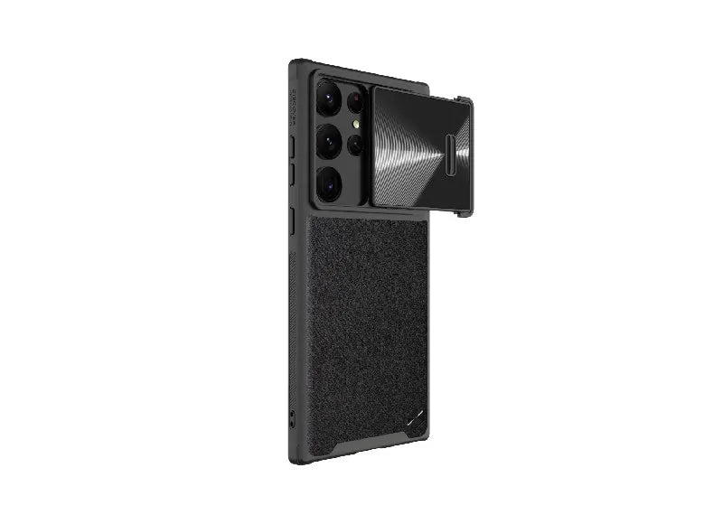 NILLKIN CAMSHIELD S LEATHER CASE SAMSUNG GALAXY S23 ULTRA - BLACK
