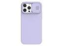 Nillkin Θήκη Camshield Silky Silicone για iPhone 13 Pro Misty Purple