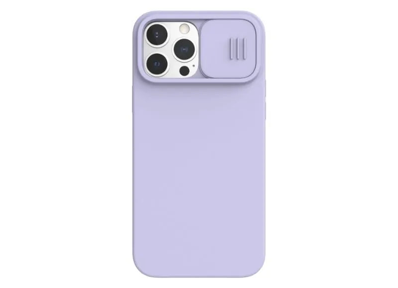 NILLKIN CAMSHIELD SILKY SILICONE CASE IPHONE 13 PRO - MISTY PURPLE