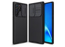 Nillkin Θήκη Camshield Silky Silicone για Samsung Galaxy S22 Ultra Μαύρο