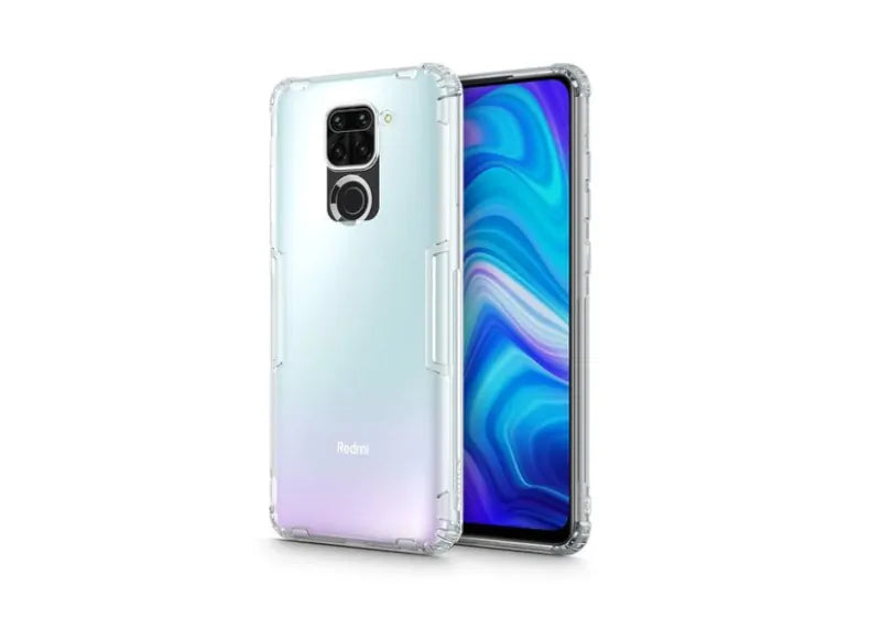 Nillkin Θήκη Nature TPU για Xiaomi Redmi Note 9 Διάφανο Γκρι