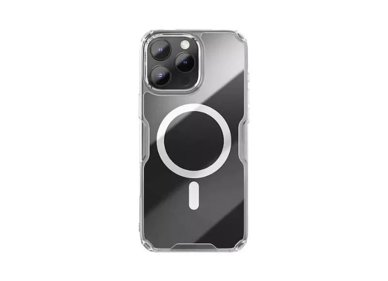 NILLKIN NATURE TPU PRO MAGNETIC CASE FOR APPLE IPHONE 16 PRO MAX CLEAR