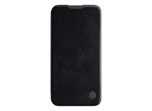 NILLKIN QIN PRO LEATHER CASE IPHONE 13 PRO - BLACK