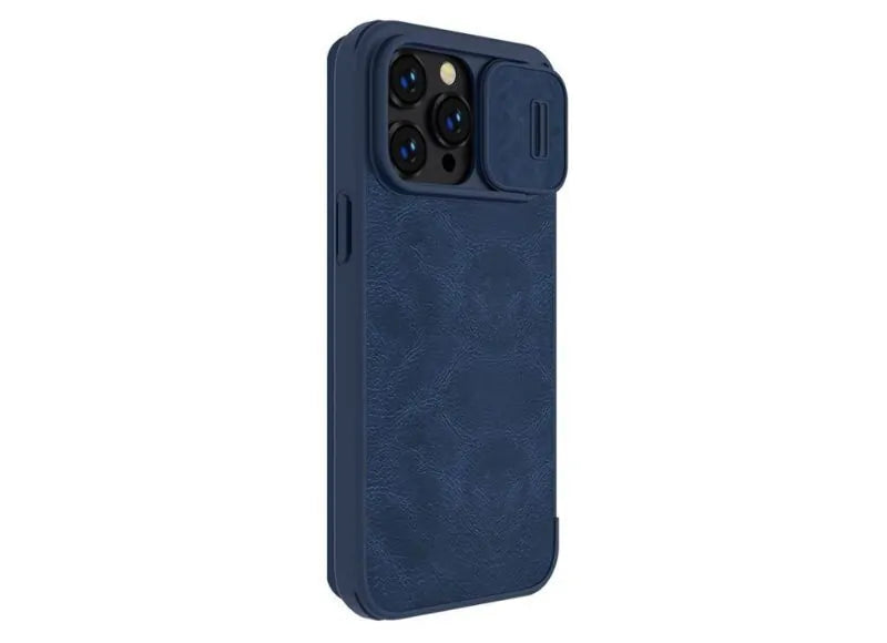 NILLKIN QIN PRO LEATHER CASE IPHONE 14 PRO - BLUE