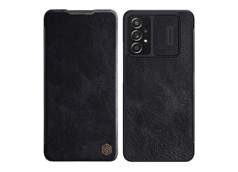 NILLKIN QIN PRO LEATHER CASE SAMSUNG GALAXY A73 5G - BLACK