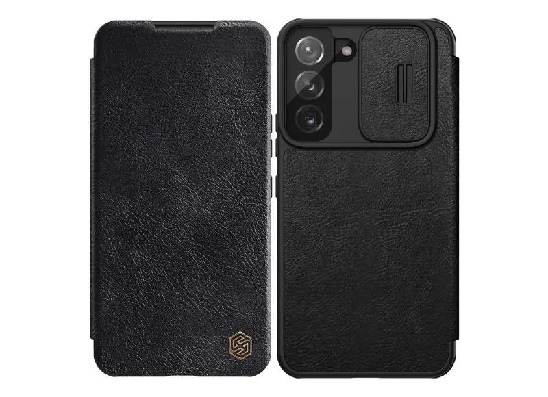 NILLKIN QIN PRO LEATHER CASE SAMSUNG GALAXY S22 - BLACK
