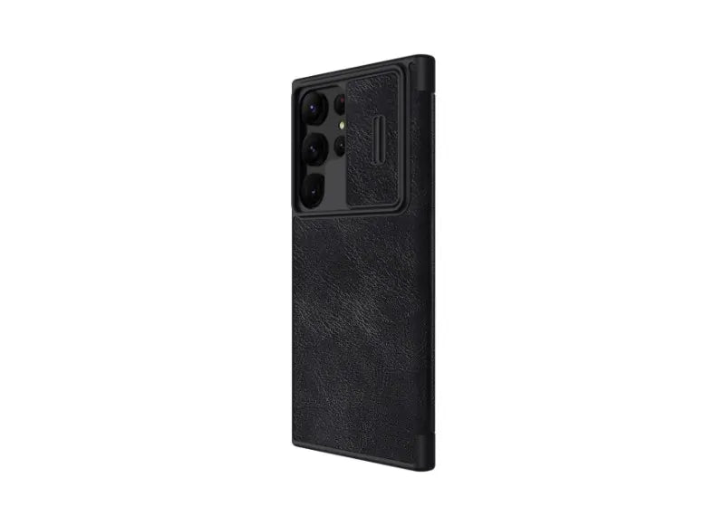 NILLKIN QIN PRO LEATHER CASE SAMSUNG GALAXY S23 ULTRA - BLACK