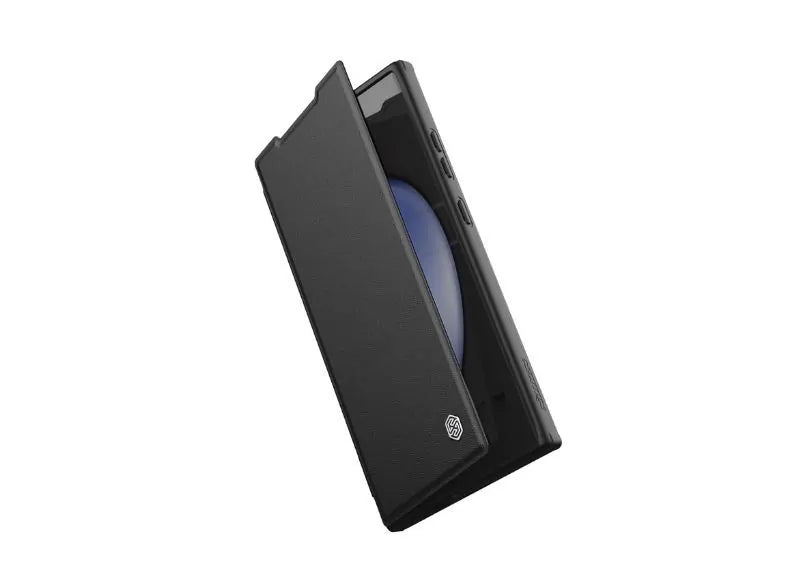 Nillkin Θήκη Qin Pro Leather για Samsung Galaxy S24 Plus Μαύρο