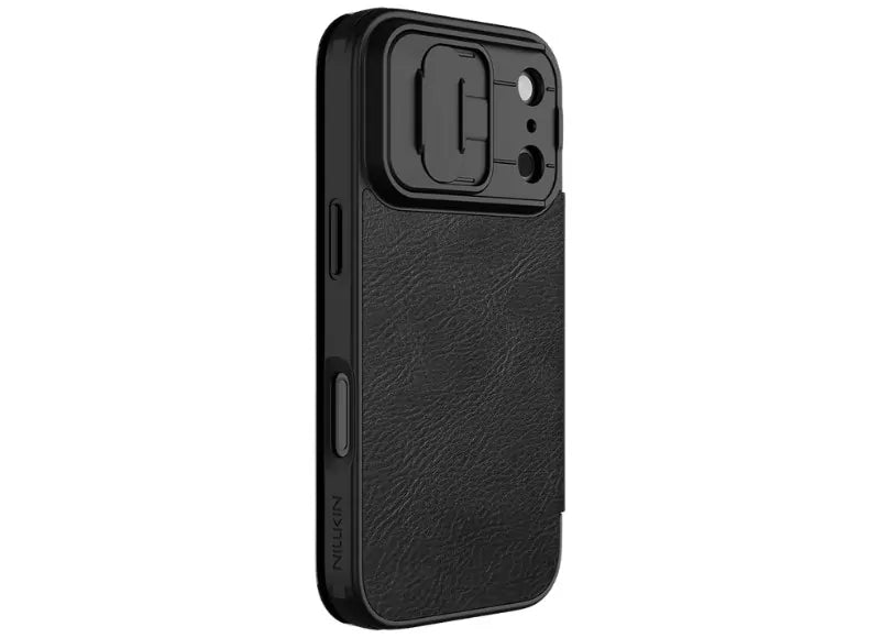 NILLKIN QIN PRO LEATHER FOR IPHONE 17 PRO MAX ΘΗΚΗ ΚΙΝΗΤΟΥ (BLACK)