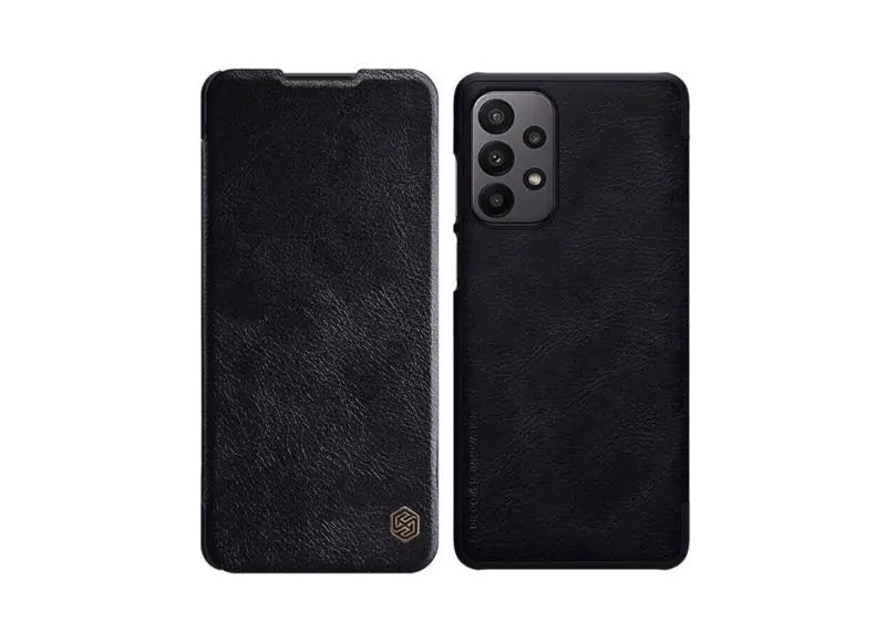 NILLKIN QIN PROP LEATHER CASE FOR APPLE IPHONE 16 BLACK