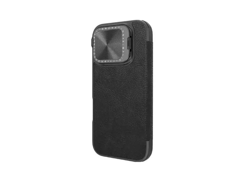 NILLKIN QIN PROP LEATHER CASE FOR APPLE IPHONE 16 PRO MAX BLACK