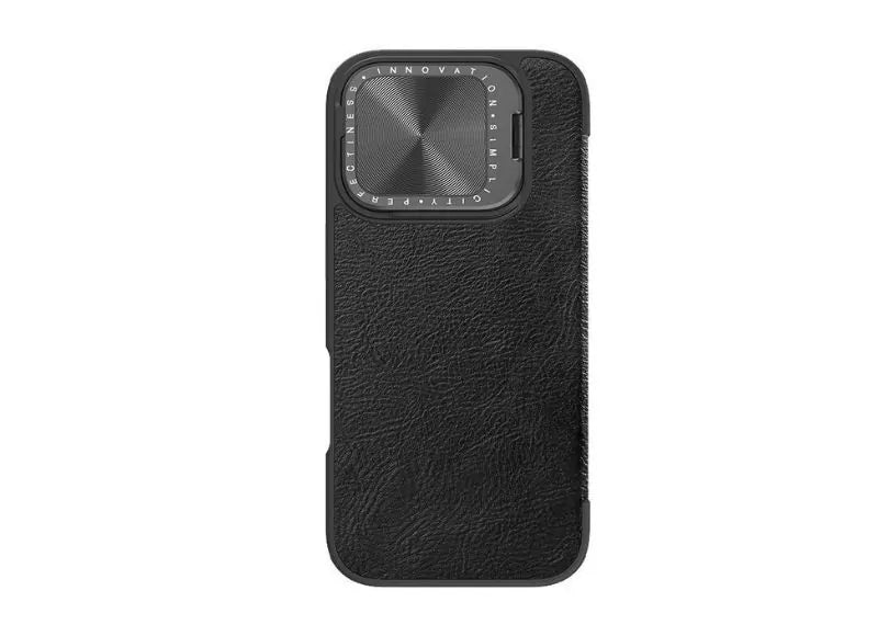 NILLKIN QIN PROP LEATHER CASE IPHONE 16 PRO (BLACK)