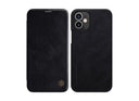 Nillkin Θήκη Qin Series για iPhone 12 Mini Μαύρο