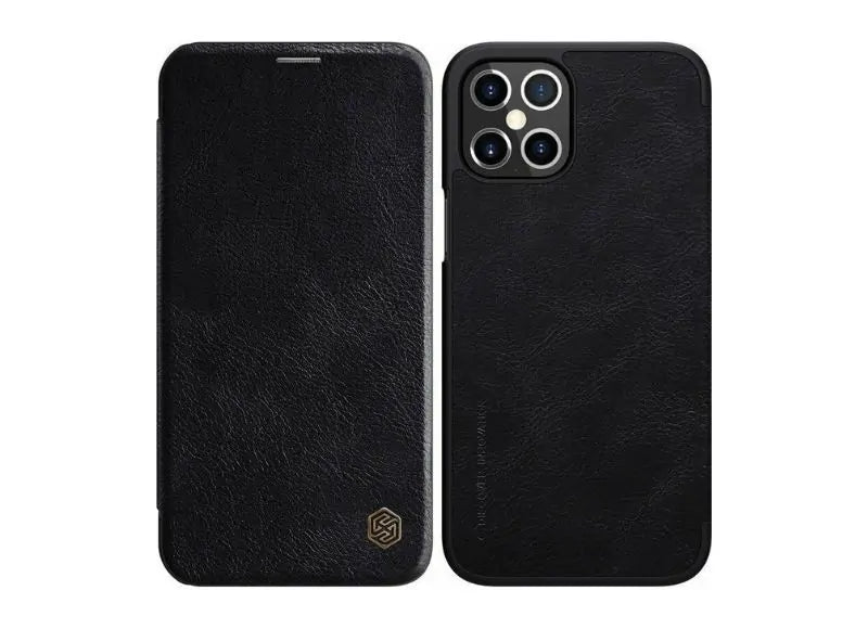NILLKIN QIN SERIES CASE IPHONE 12 PRO MAX - BLACK