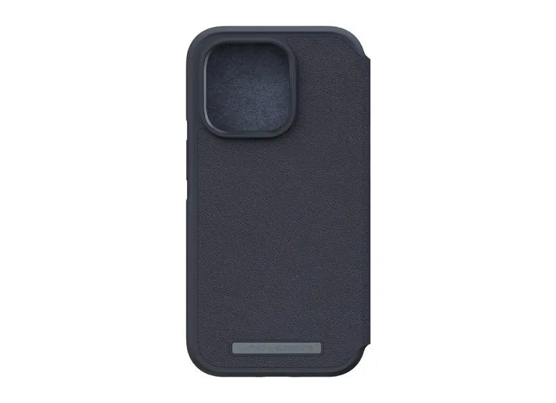 NJORD GENUINE LEATHER MAGSAFE WALLET CASE IPHONE 13/14 PRO (BLACK)