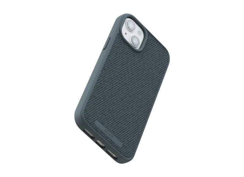 NJORD IPHONE 15 PLUS CASE FABRIC MAGSAFE (DARK GREY)