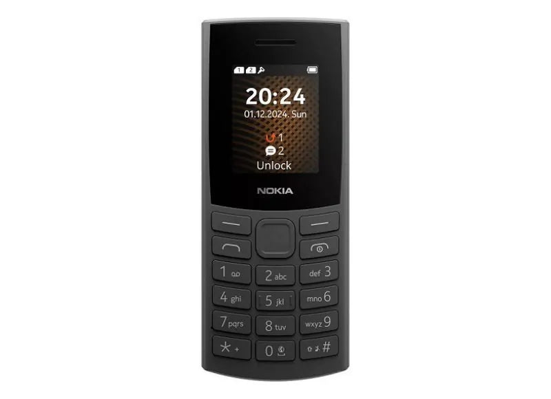 Nokia 105 2024 4G Charcoal