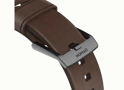 Nomad Strap Modern Leather Band for Apple Watch 42/44mm Brown