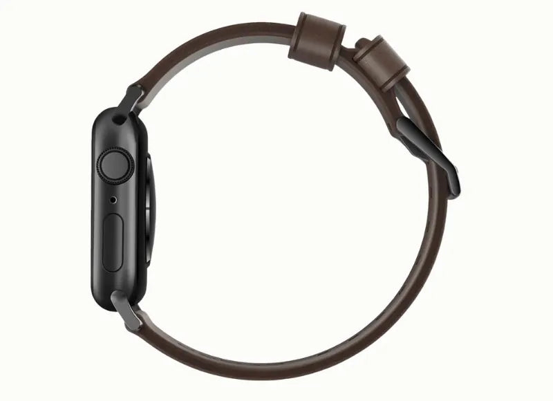 Nomad Strap Modern Leather Band for Apple Watch 42/44mm Brown