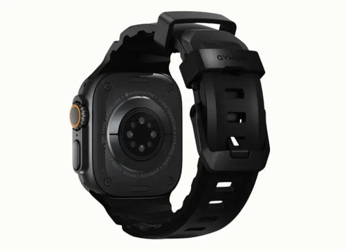 Nomad Strap Rocky Point Band Carbon Black for Apple Watch 46/49mm