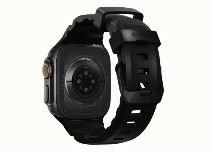 Nomad Strap Rocky Point Band Carbon Black for Apple Watch 46/49mm