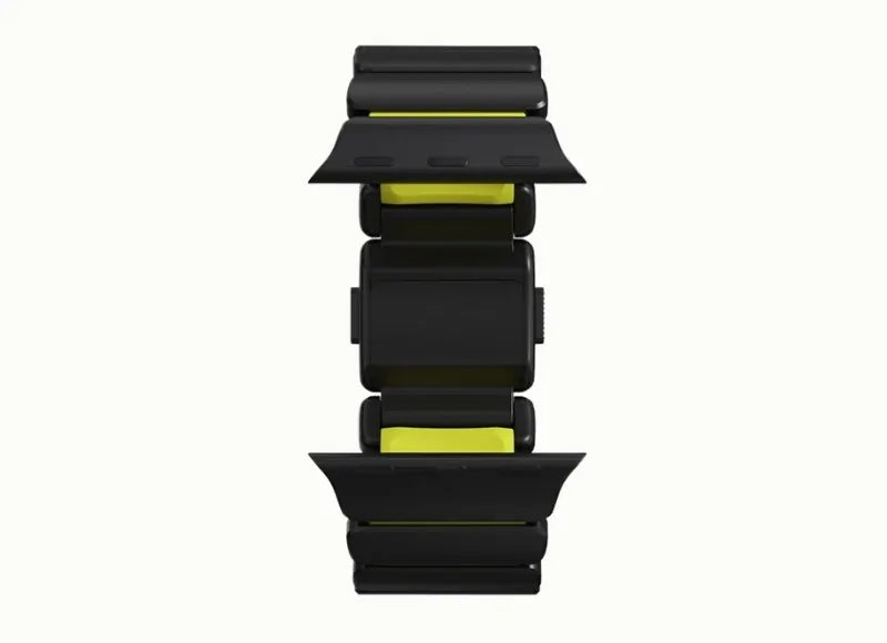 NOMAD STRATOS BAND BLACK TITANIUM / VOLT FKM FOR APPLE WATCH 45/46/49MM