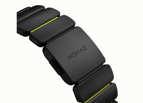 NOMAD STRATOS BAND BLACK TITANIUM / VOLT FKM FOR APPLE WATCH 45/46/49MM