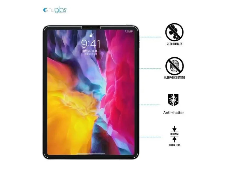 NUGLAS 2.5D TEMPERED GLASS IPAD PRO 13'' 2024