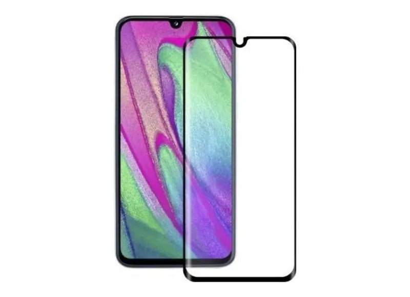 OEM Nuglas Glass Screen Protector 3D for Samsung Galaxy A40 Black