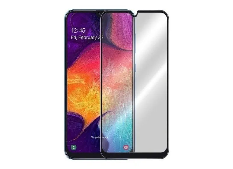 NUGLAS 5D TEMPERED GLASS - SAMSUNG A10E / A20E / A40 - BLACK (OEM)