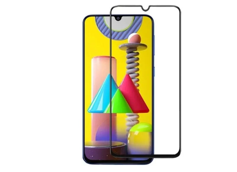 NUGLAS 5D TEMPERED GLASS - SAMSUNG M21/M31 - BLACK (OEM)
