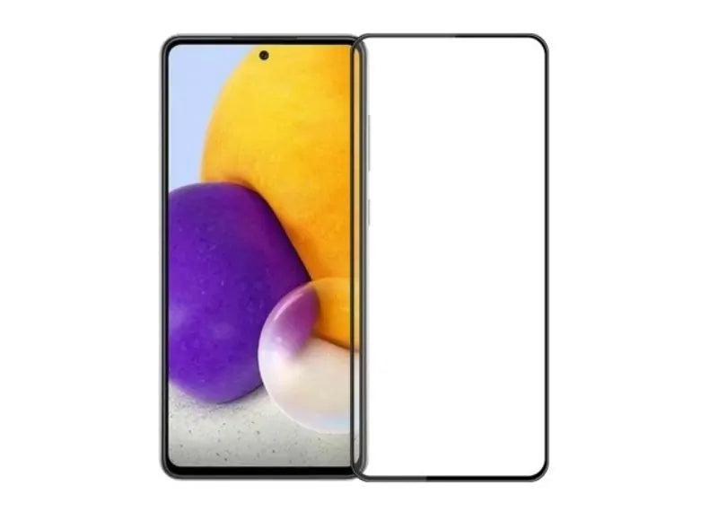 NUGLAS 5D TEMPERED GLASS SAMSUNG A73 - BLACK (OEM)