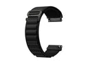 OEM 20mm Alpine Loop Nylon Woven Strap for Samsung Galaxy Watch 2018 42mm Black