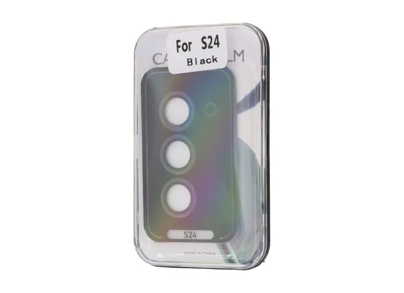 OEM 9H REAR CAMERA TEMPERED GLASS SAMSUNG GALAXY S24 (BLACK)
