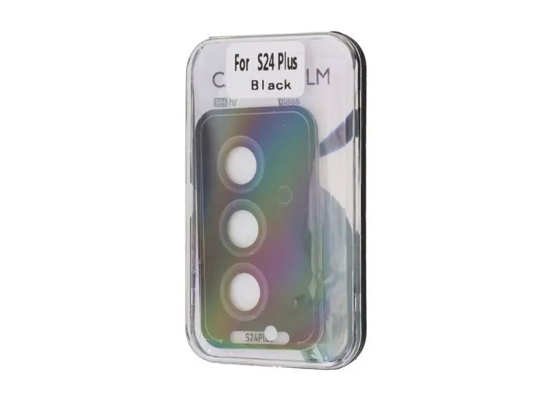OEM Τζάμι Προστασίας Κάμερας 9H για Samsung Galaxy S24 Plus Μαύρο