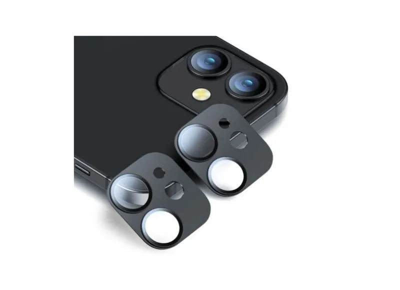 OEM ALUMINUM CAMERA PROTECTION - IPHONE 12 MINI - BLACK
