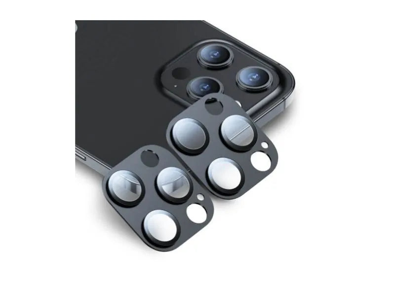 OEM ALUMINUM CAMERA PROTECTION - IPHONE 12 PRO - BLACK