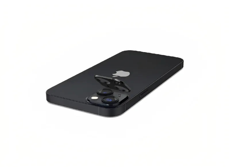 OEM CAMERA TEMPERED GLASS FOR IPHONE 14/14 PLUS - BLACK (2PCS SET)