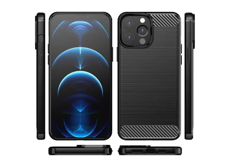 OEM Θήκη Carbon για iPhone 13 Pro Μαύρο