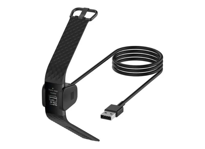 OEM Charger Fitbit Charge 3 USB Black
