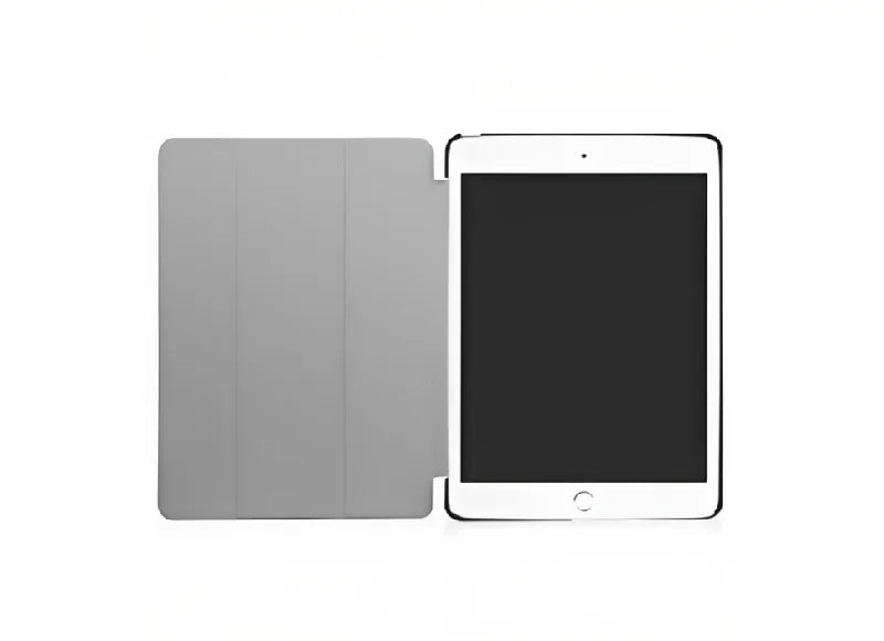 OEM IPAD CASE TRIPLE FOLDING LEATHER (9.7" 2017 - 9.7" 2018) (BLACK)