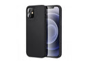 OEM Θήκη Liquid Silicone για iPhone 12 / 12 Pro Μαύρο