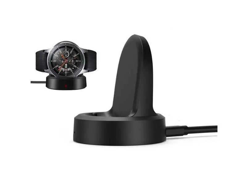 OEM Ασύρματος Φορτιστής Stand Samsung Galaxy Watch 42mm/44mm Μαύρο